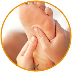 Fot och underben massage som erbjuds av Fotskön i Vänersborg